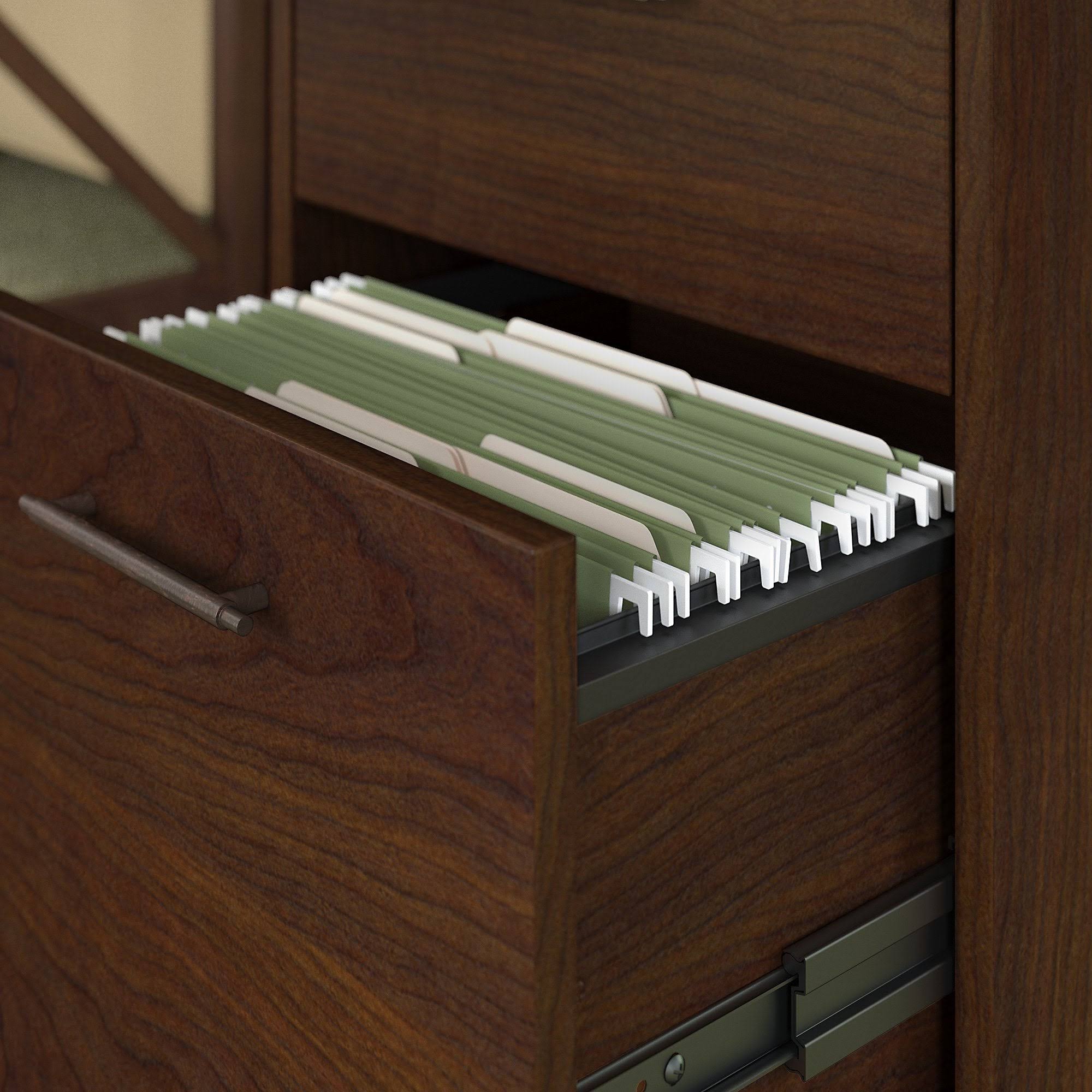 48W Writing Desk with 2 Drawer Mobile File Cabinet T304