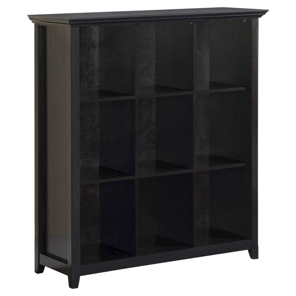 Black 9 Cube Bookcase E539610