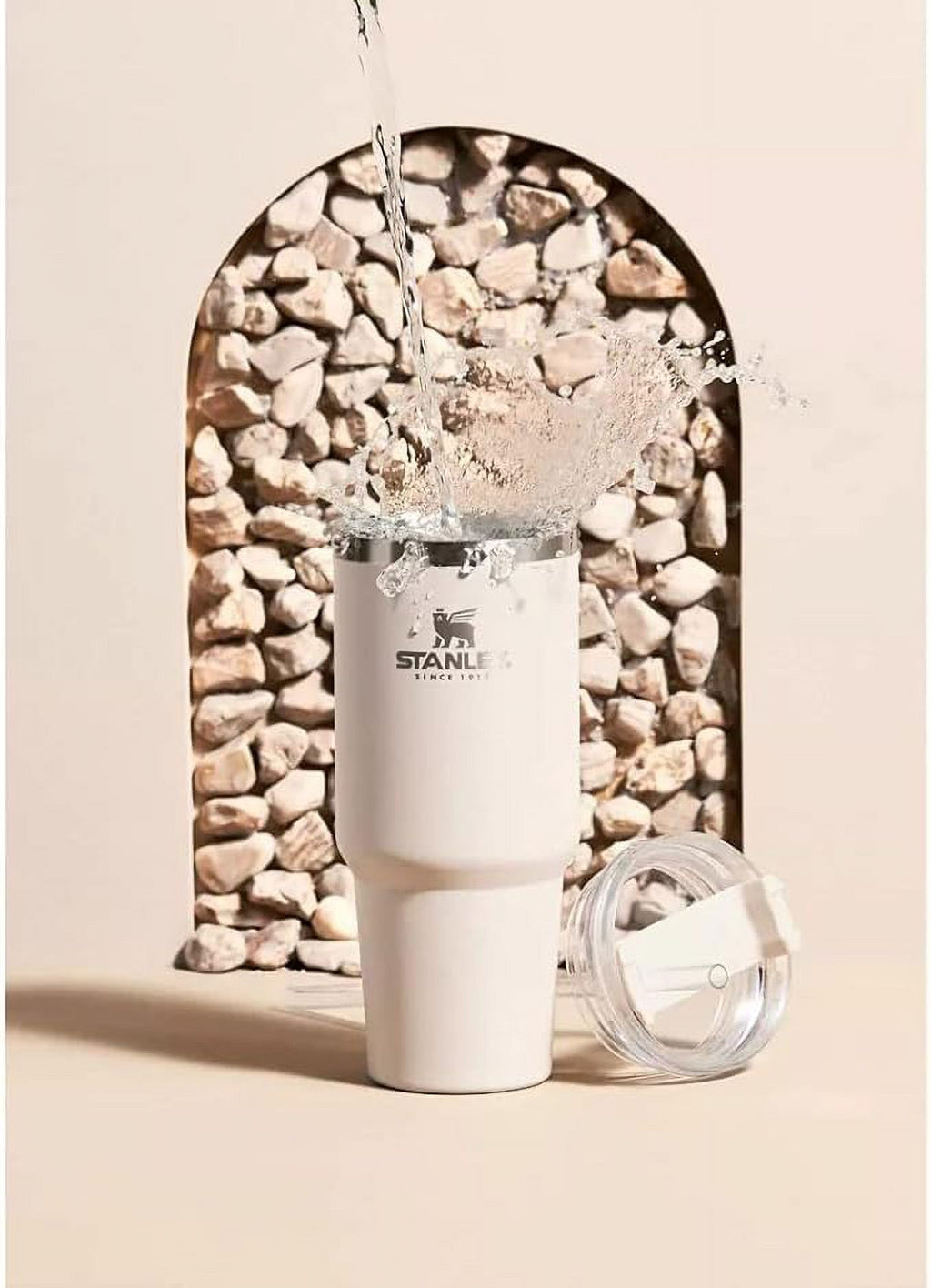 Alpine Beige 30oz Stainless Steel Travel Tumbler X86098