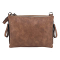 Brown Cross Body Purse N386