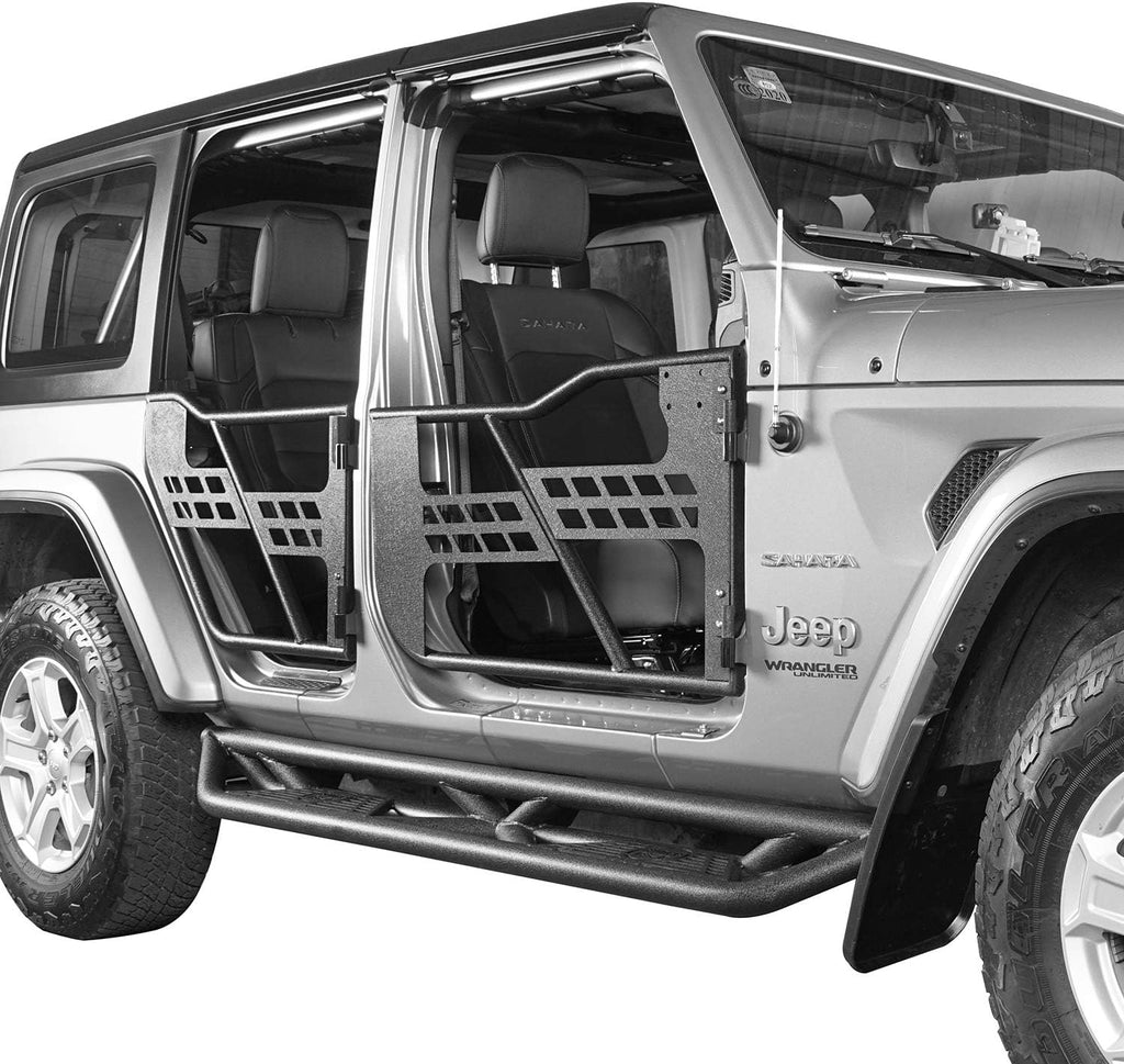 Steel Tube Summer Doors Front & Rear Kit for Jeep JL Wrangler & Gladiator JT 4-Door W650