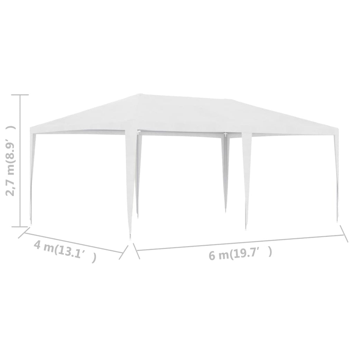 White Party Tent Q2773