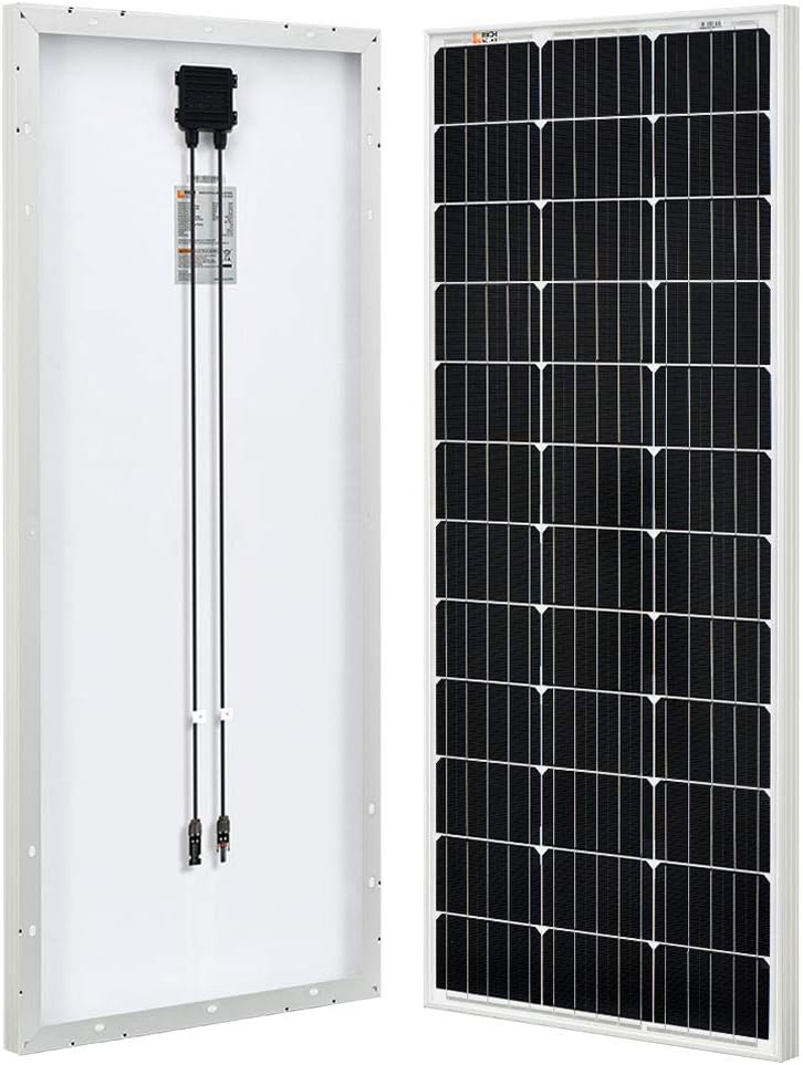 200 Watt 12 Volt Monocrystalline Solar Panel 2 Pack F7453