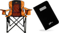 Heated Portable Chair Orange Black M456