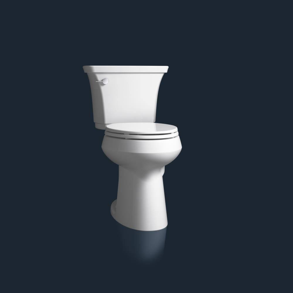White Round 2-Piece Toilet R758007