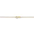 Real 10k Yellow Gold Box Chain Necklace P649