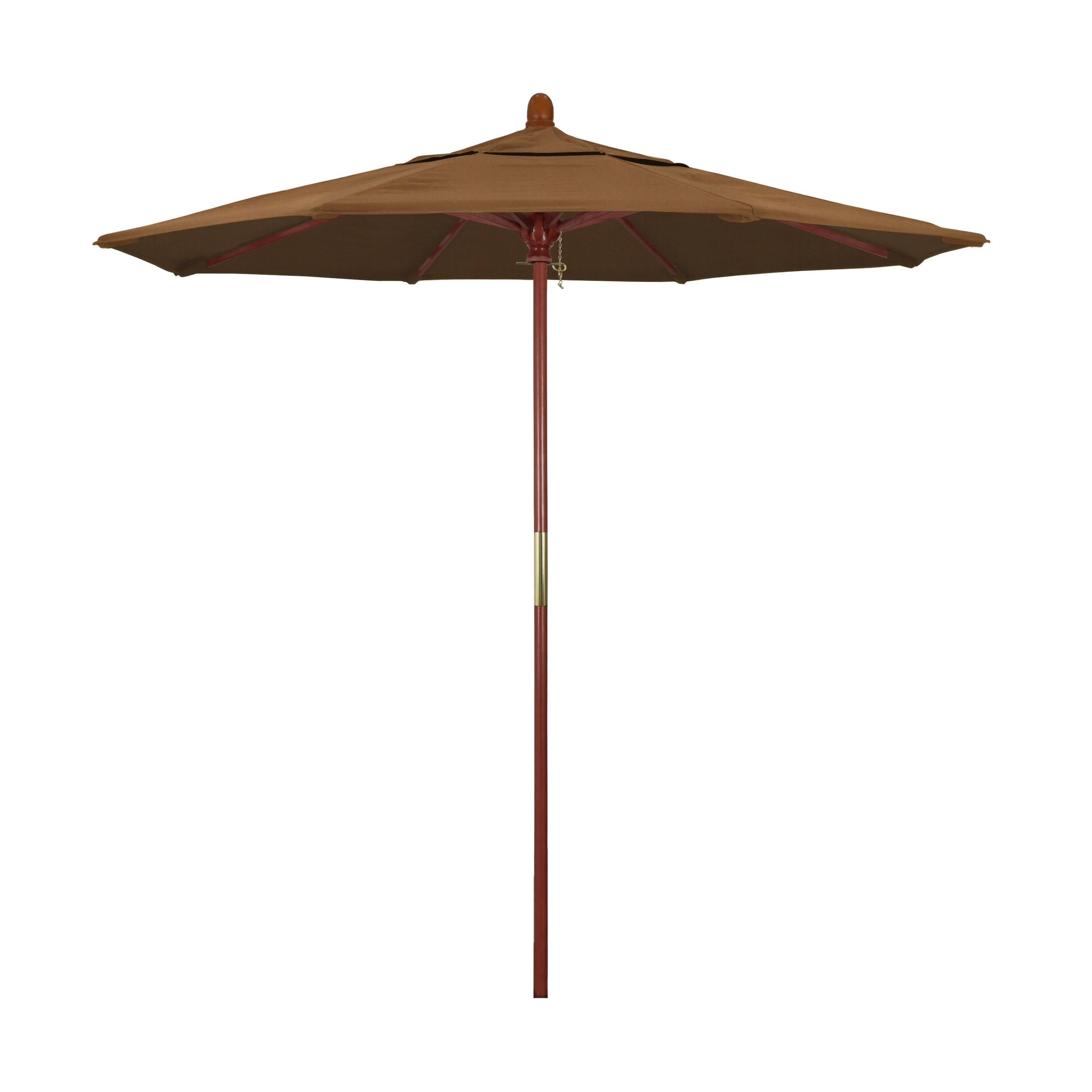 7.5 ft. Wood Market Umbrella W4760