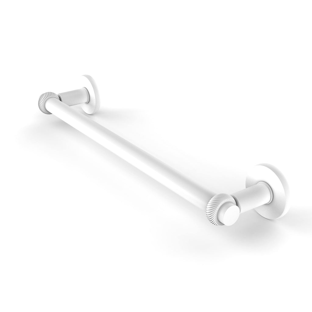 Matte White 18 inch Towel Bar T800245