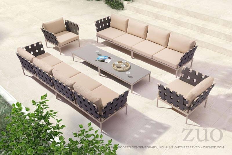 Taupe Glass Double Base Beach Z7917