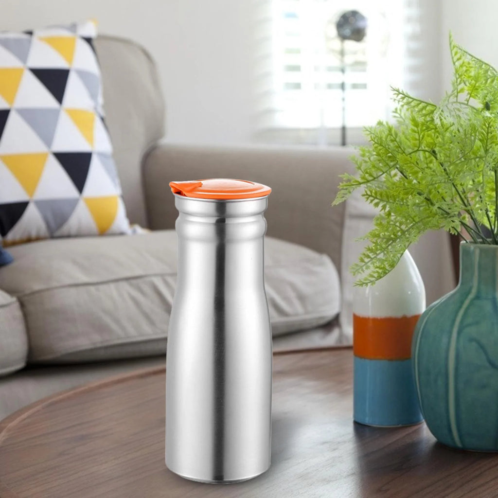 Stainless Steel Bottle with Lid Jug I21124