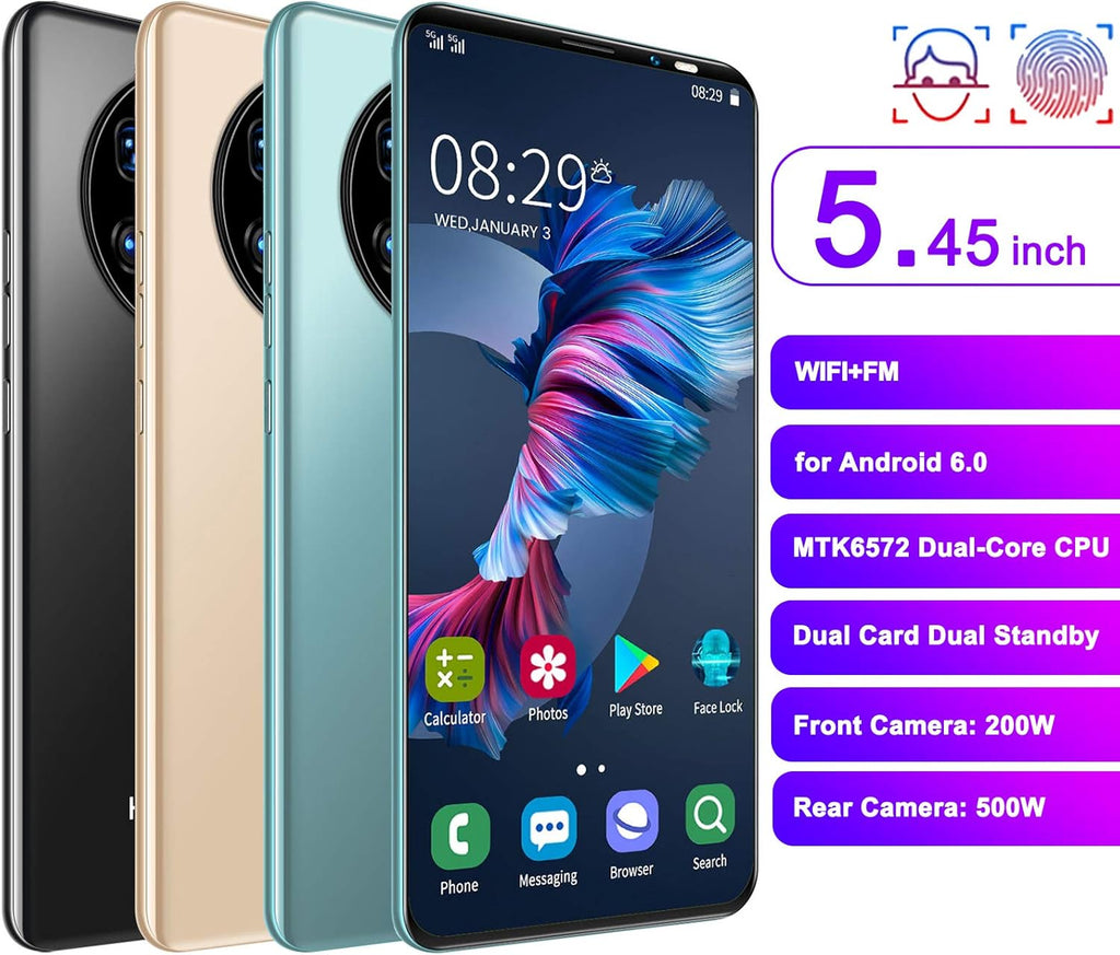 Unlocked Smartphone with Dual SIM Card 128GB Expandable Storage J3430