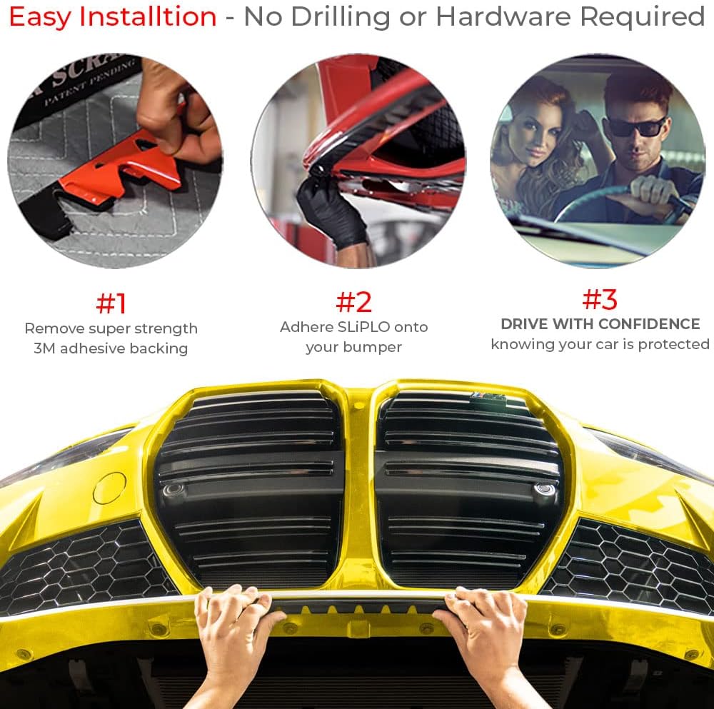 Carbon Fiber Bumper Skid Plate Protector Kit K6521
