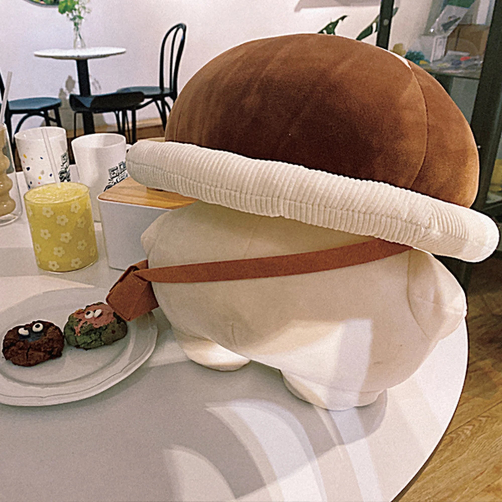 Plush Mushroom Doll Pillow Q45602