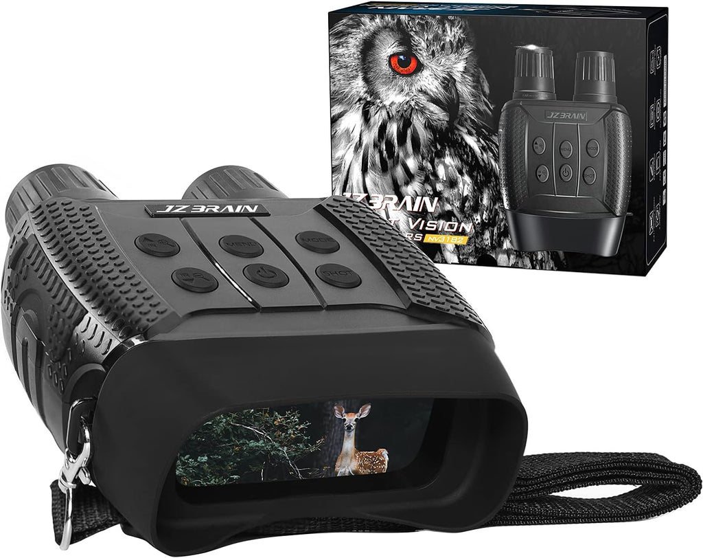 Black Night Vision Binoculars Digital Infrared Goggles Y78710