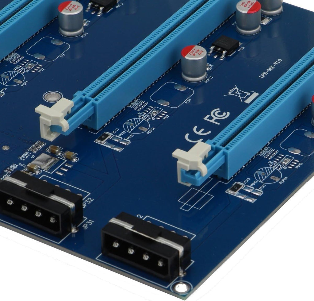 PCI Express 1X Slots Riser 4 Port Multiplier Pack of 2 B1629