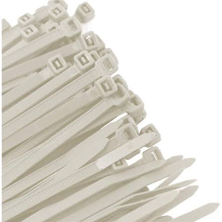 8-Inch Standard Duty Cable Ties Natural 1000-Pack K1021