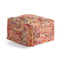 Boho Large Ottoman Pouf H3502