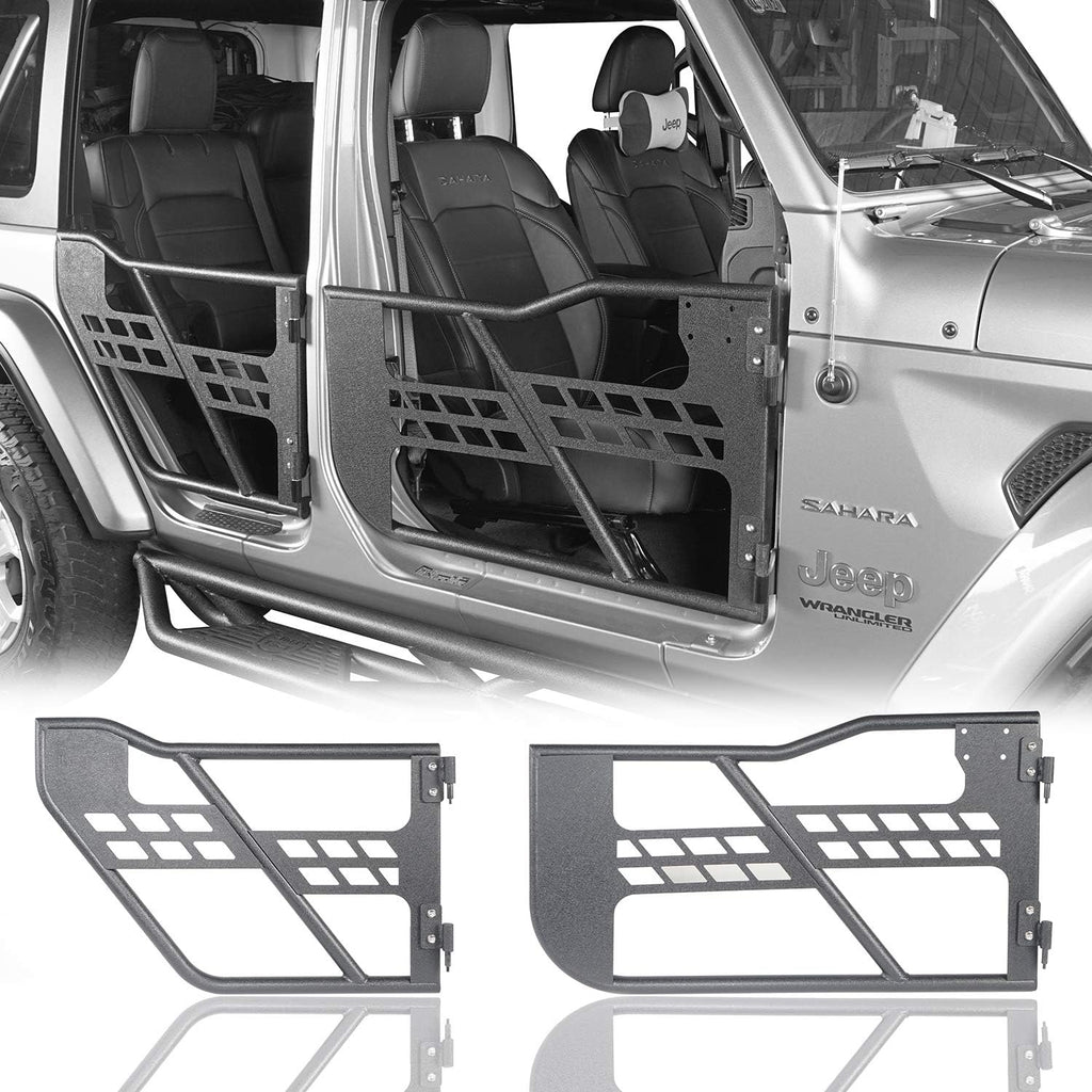 Steel Tube Summer Doors Front & Rear Kit for Jeep JL Wrangler & Gladiator JT 4-Door W650