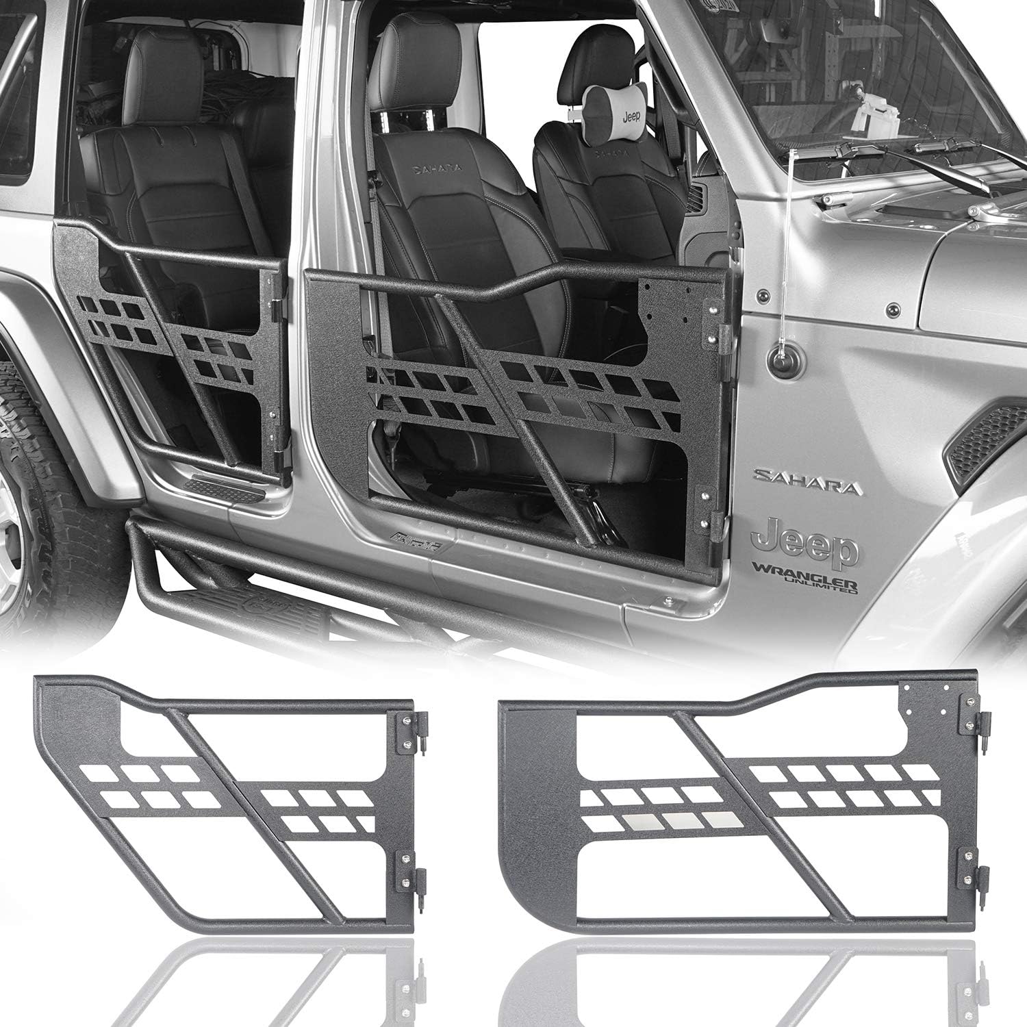 Steel Tube Summer Doors Front & Rear Kit for Jeep JL Wrangler & Gladiator JT 4-Door W650