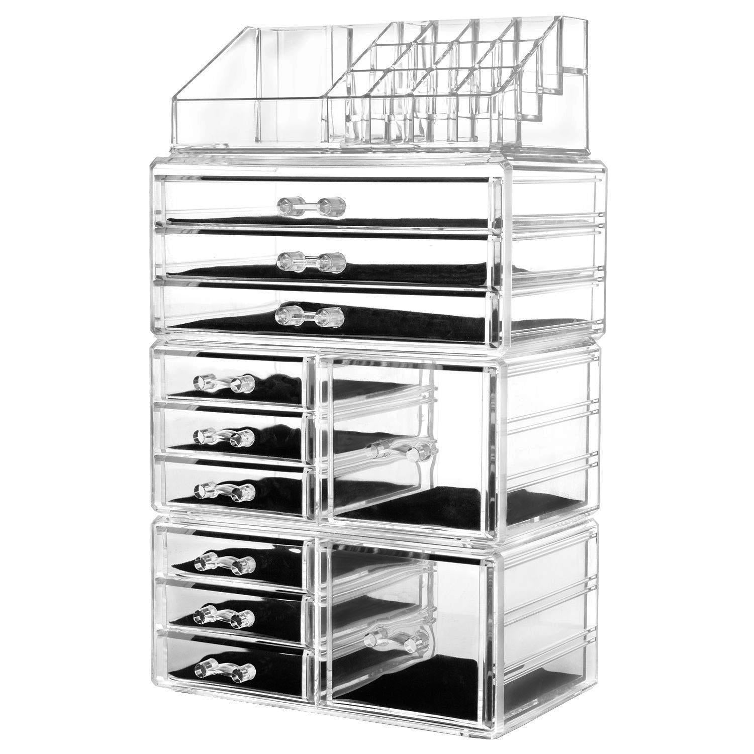 Transparent Makeup Organizer with Drawers P2570