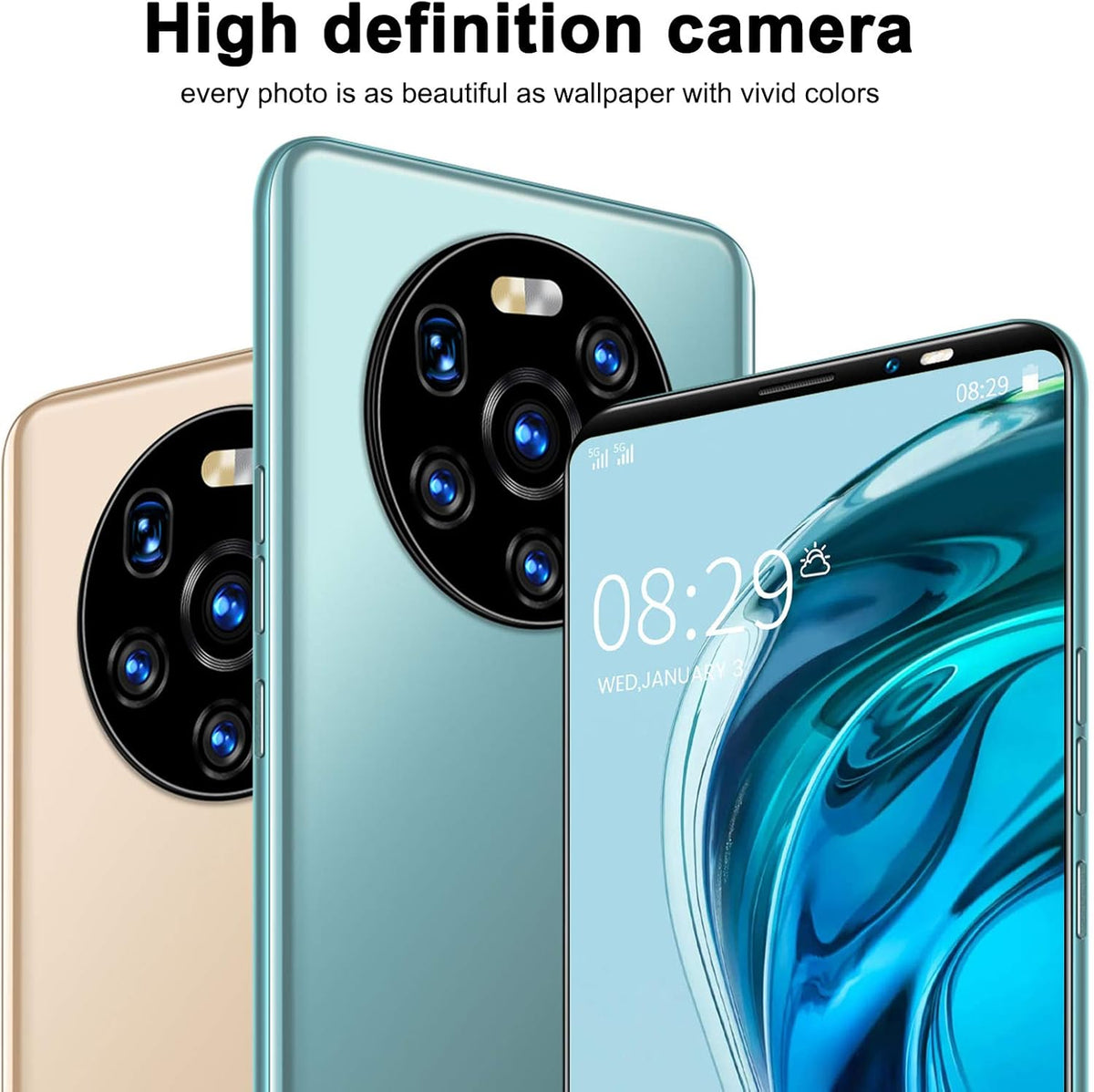 Unlocked Smartphone with Dual SIM Card 128GB Expandable Storage J3430