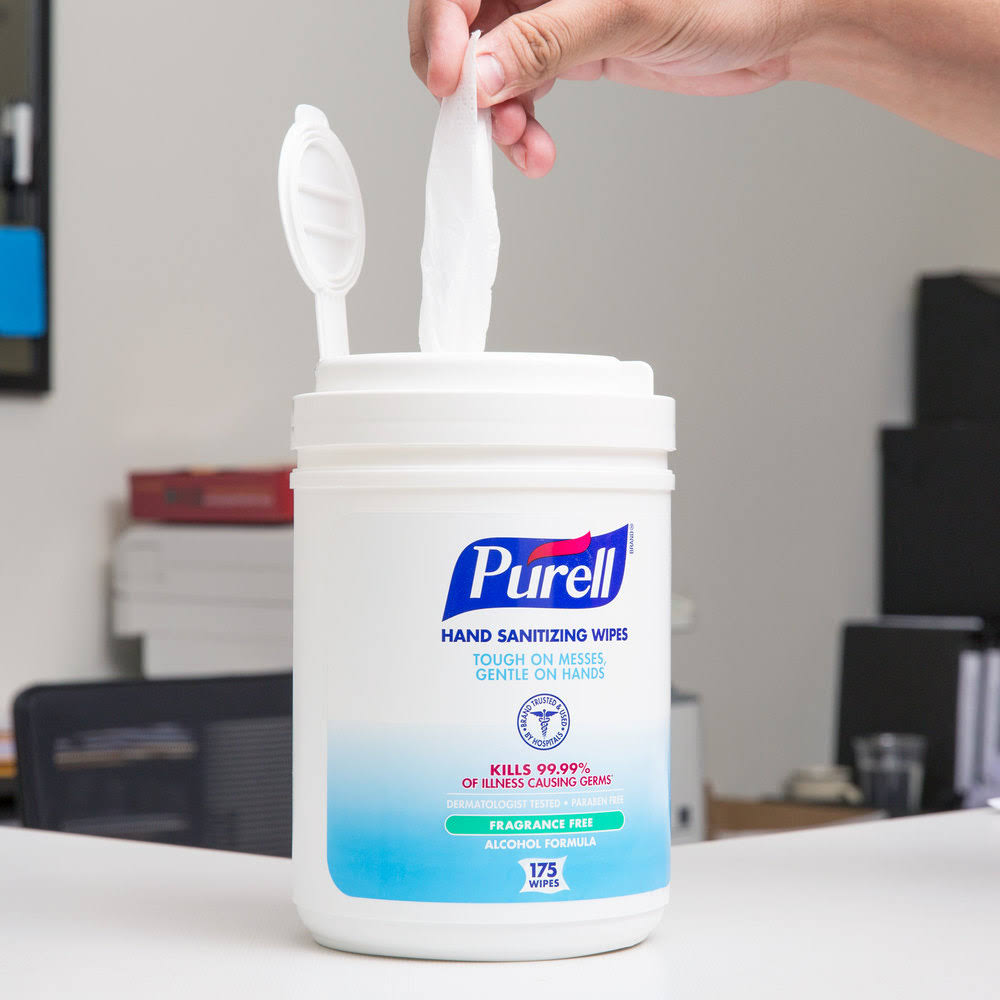 Alcohol Hand Sanitizing Wipes D756