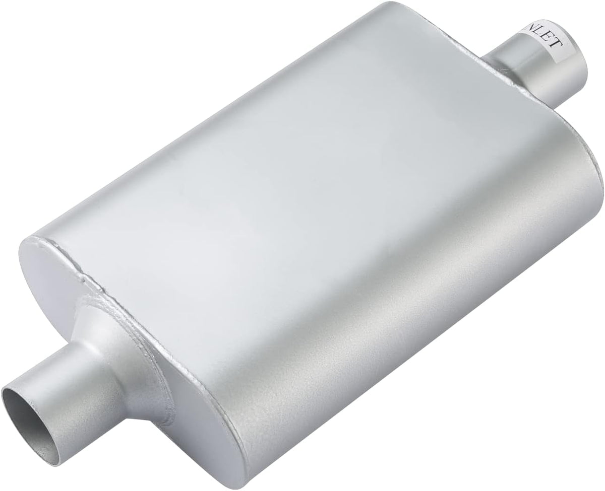 2 inch Inlet/Outlet Dual Chamber Muffler Pack of 2 P989