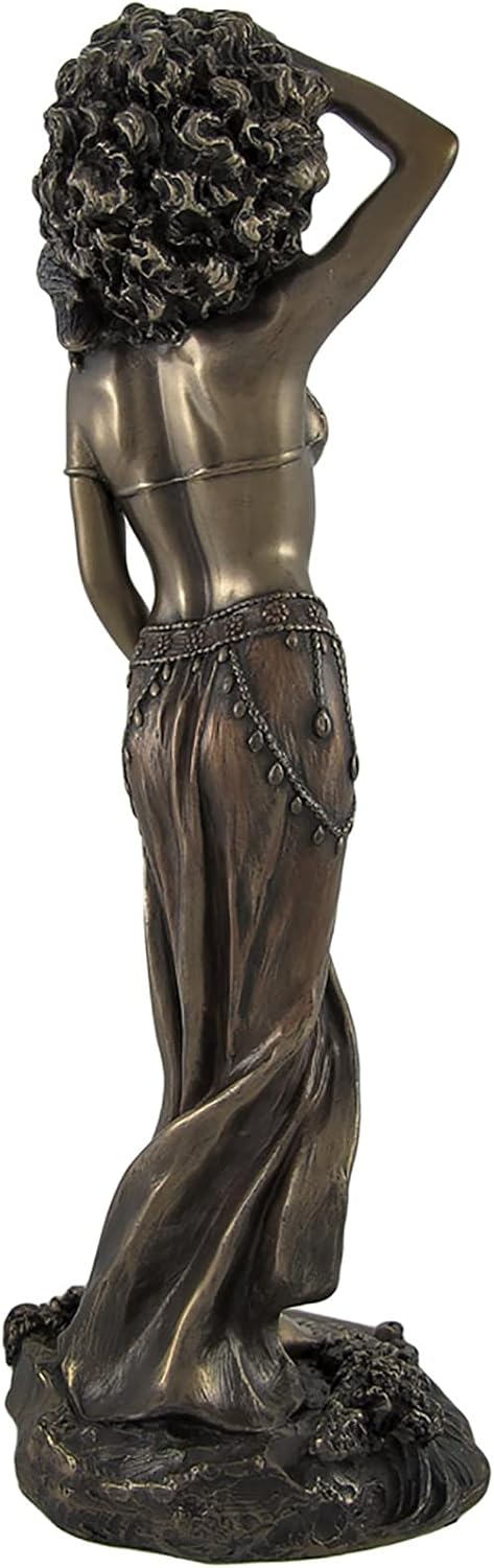 9.5 Inch Cold Cast Resin Antique Bronze Finish Statue R745451