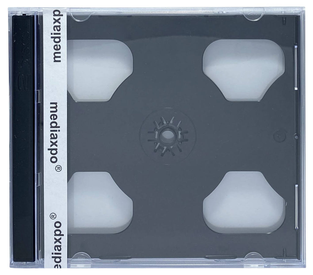 Black Double CD Jewel Case Z602