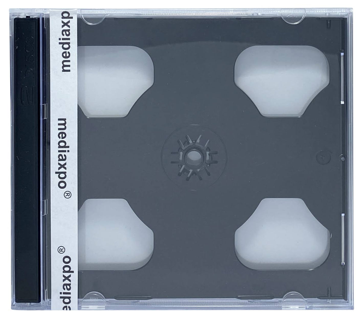 Black Double CD Jewel Case Z602