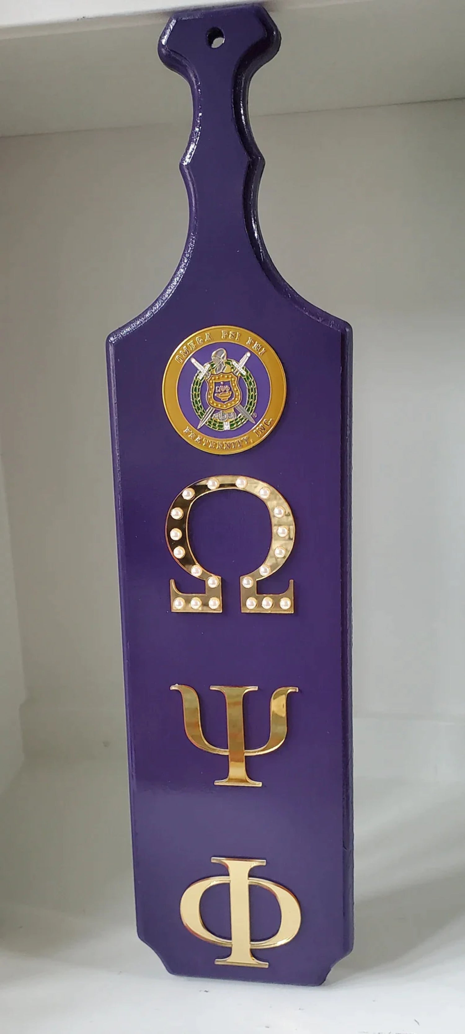 Purple Wooden Paddle V515336
