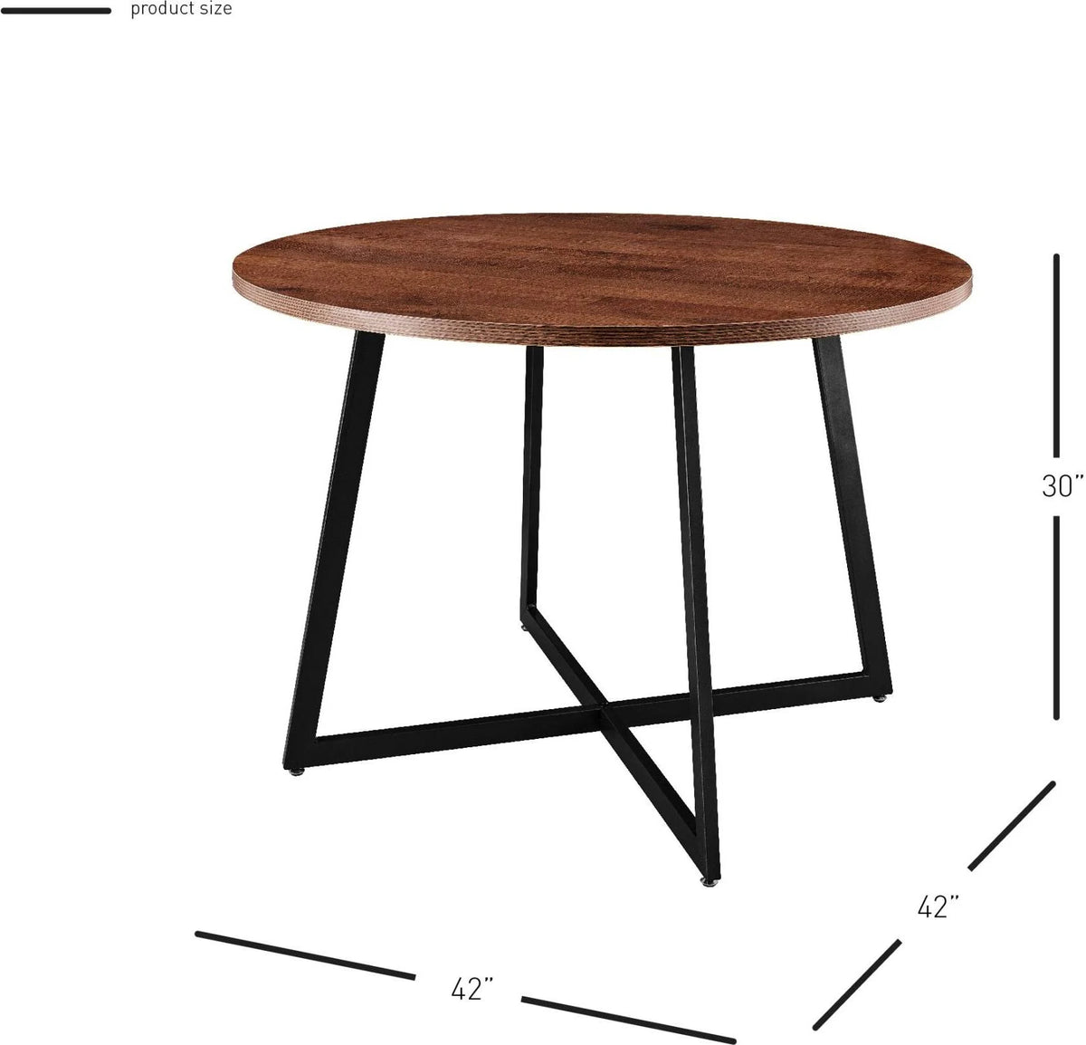 Gliese Brown Round Table H588068