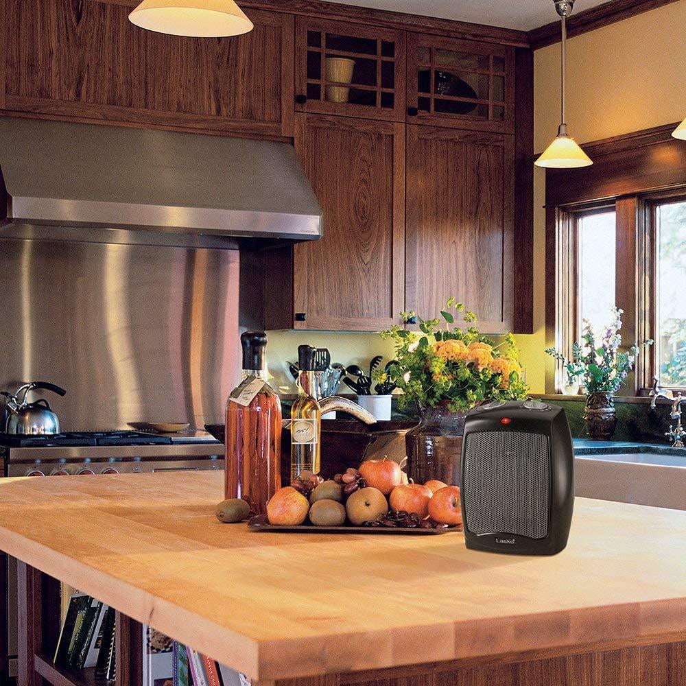 Black Ceramic Tabletop Heater W112