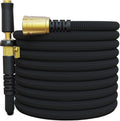 100FT Expandable Garden Hose with Triple Latex Core Brass Fittings C833