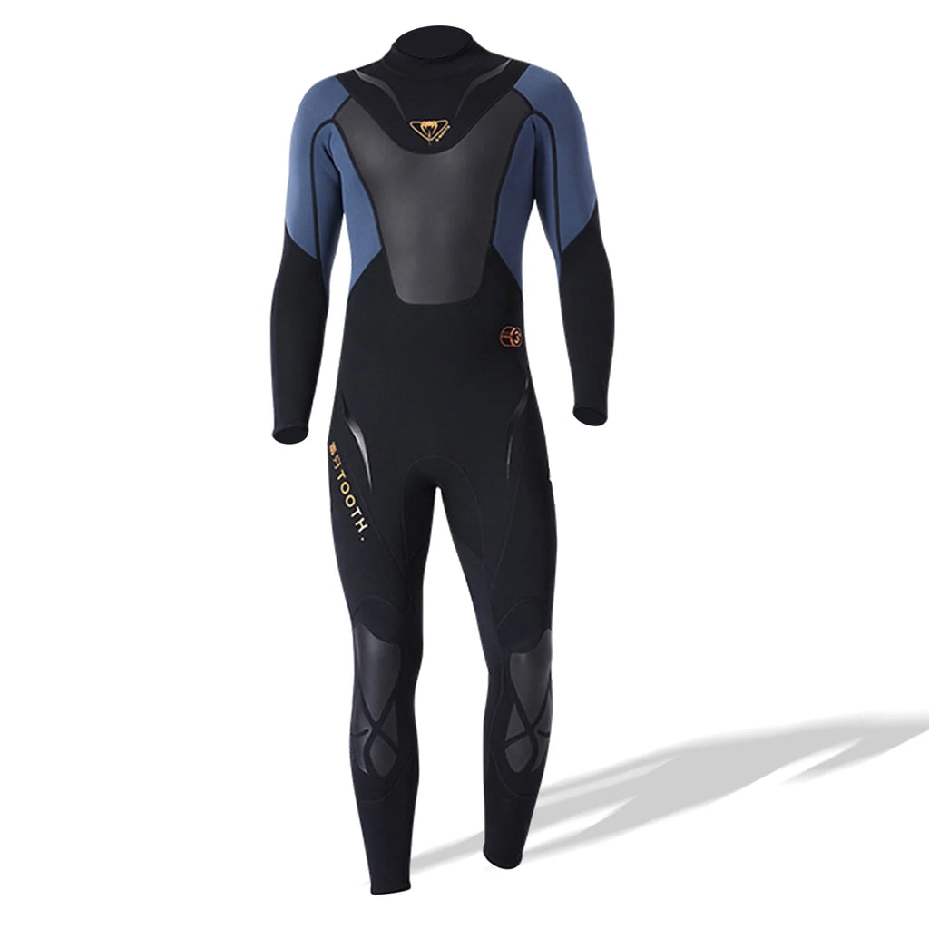 3mm Neoprene Full-body Wetsuit with Back Zipper R116