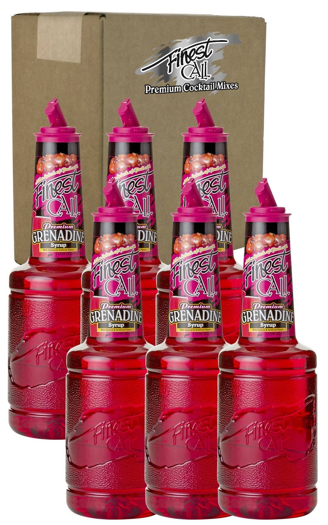 1 Liter Grenadine Syrup Drink Mix Y18214