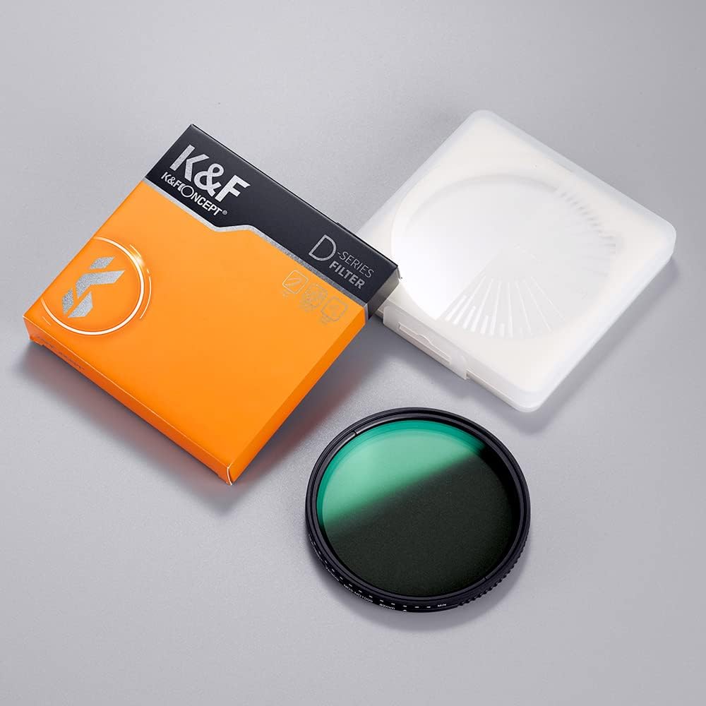 72mm Variable ND3-ND1000 Neutral Density Lens Filter K8198