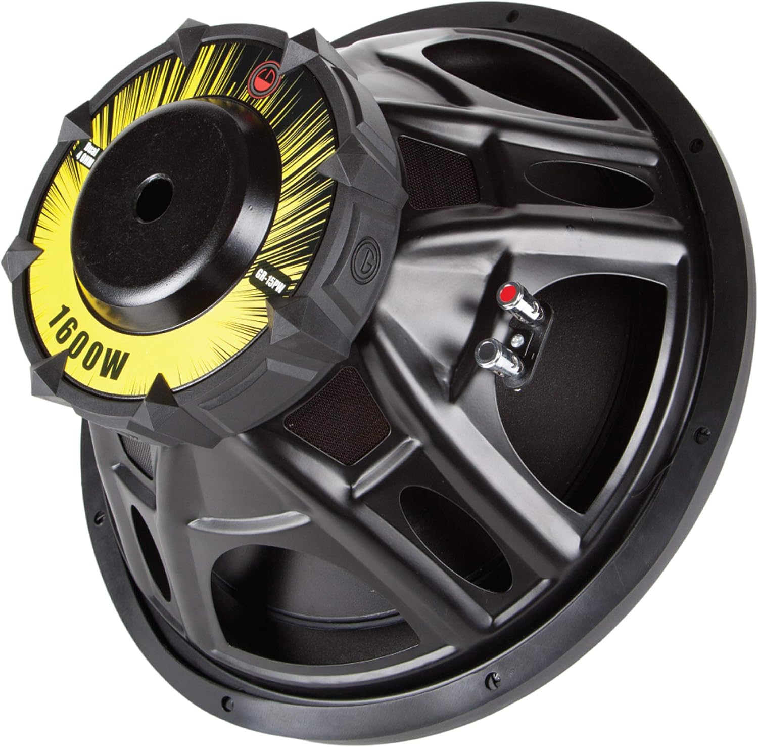 Pair of 15 Inches Car Audio Subwoofer 3200 Watts Peak Power Dual Voice Configuration 4 Ohm H78929