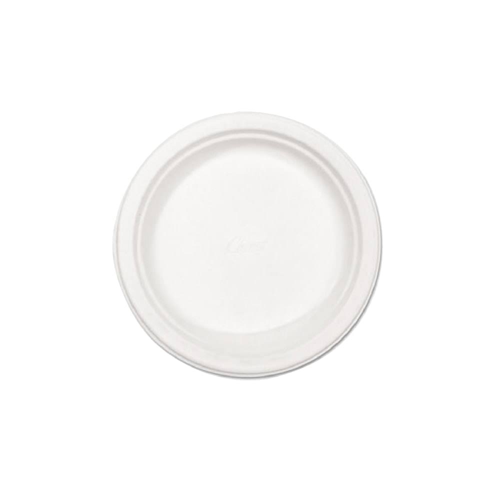 Classic White Disposable Plate, 8.74 in, Pack of 500 M5169