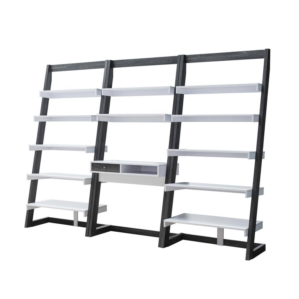 Gray 3-Piece Leaning Desk Set C9135