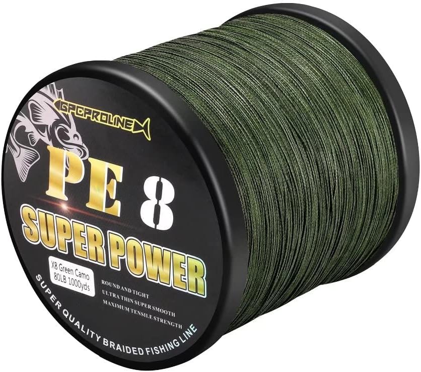 Braided Fishing Line PE 10LB/15LB/20LB/30LB/50LB/80LB/100LB Pack of 2 U3690