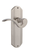 Satin Nickel Privacy Manor Lever T41937