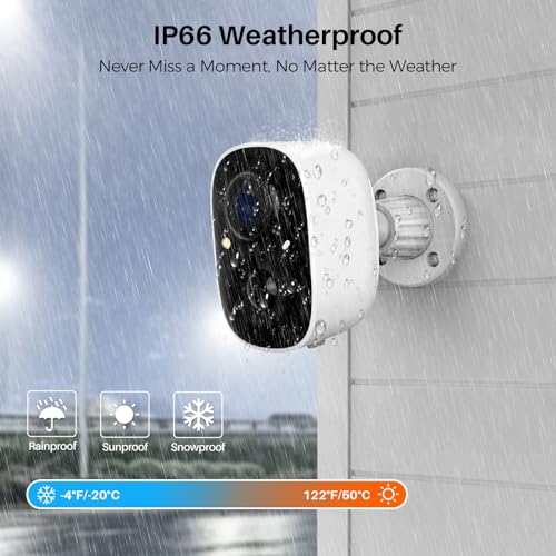 2K Color Night Vision Wireless Outdoor Security Camera M252263