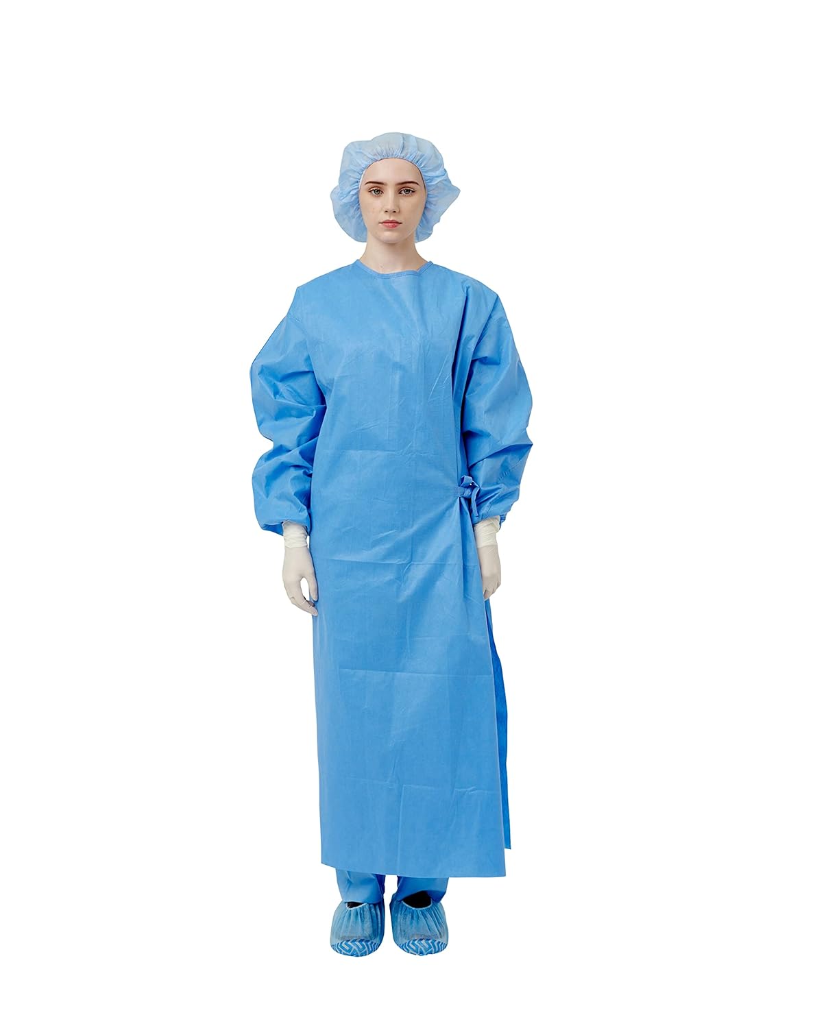 Disposable Non-Surgical Gowns, Non-Woven, Latex Free 10EA (XL) Pack of 2 K44858