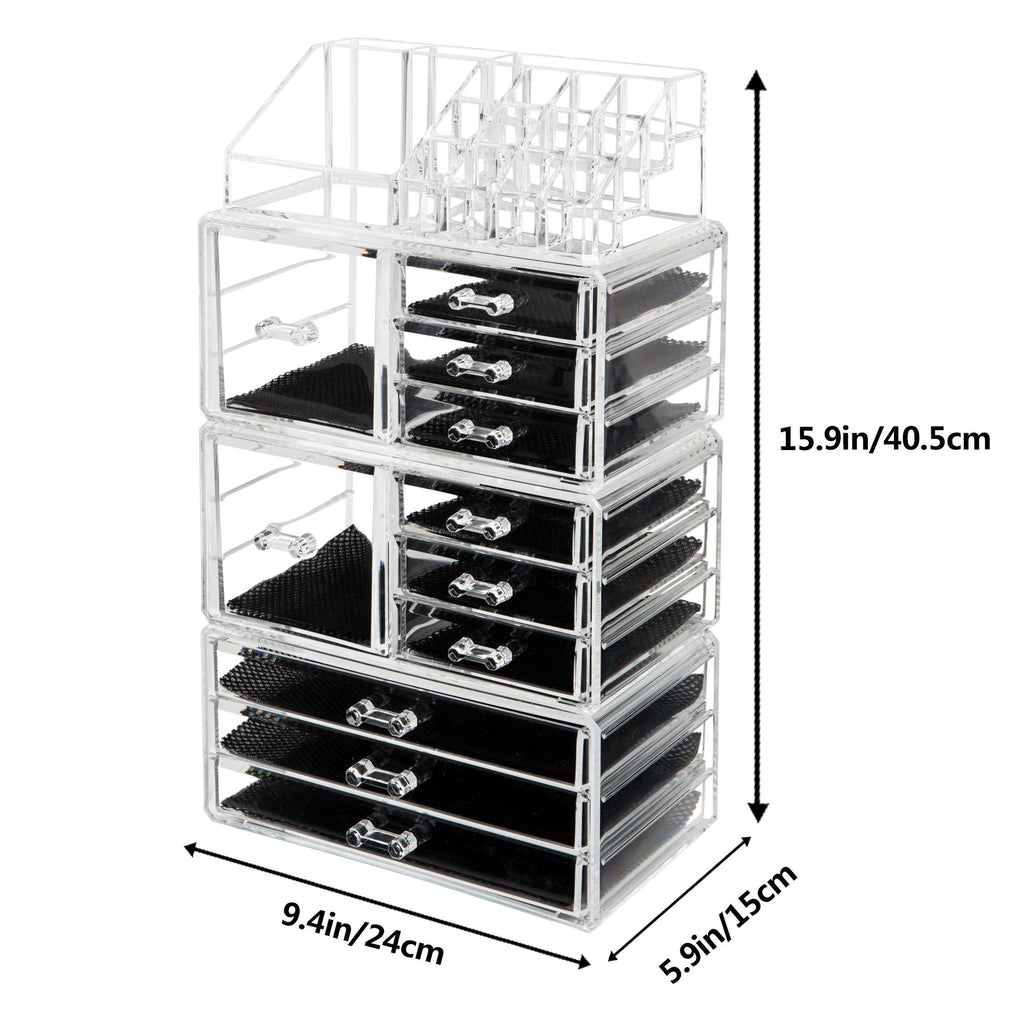 Transparent Makeup Organizer with Drawers P2570