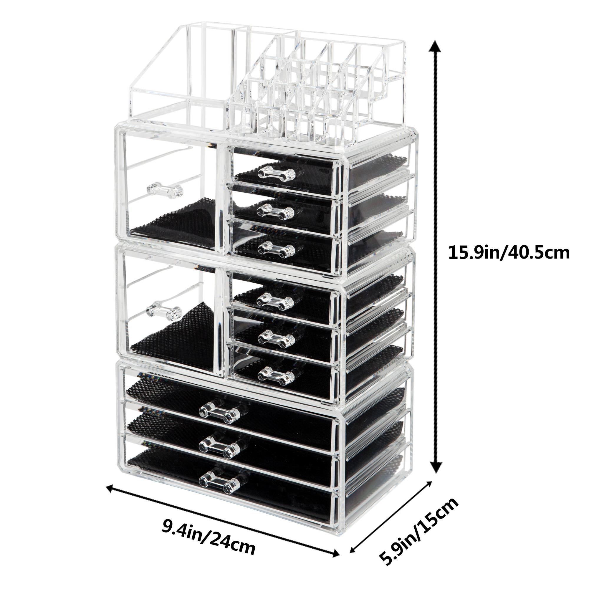 Transparent Makeup Organizer with Drawers P2570
