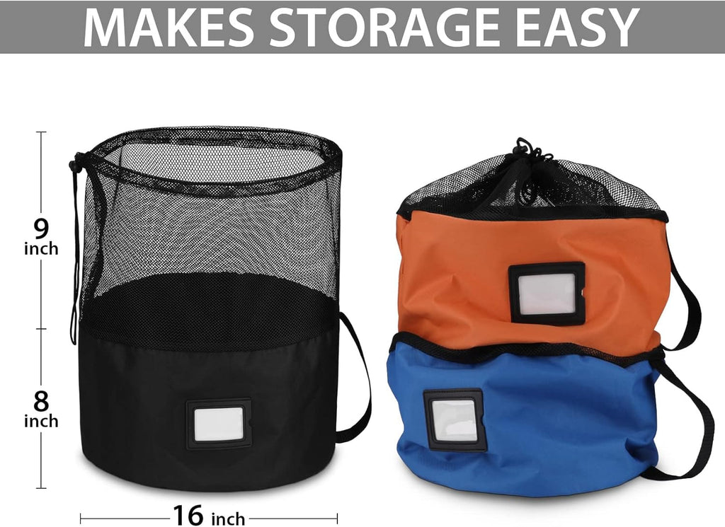 3 Pack Waterproof RV Hose Organizer Bag with Editable Cards F495416