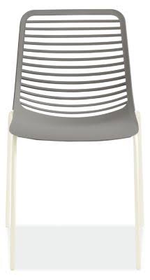 Grey Mini Patio Side Chair N145