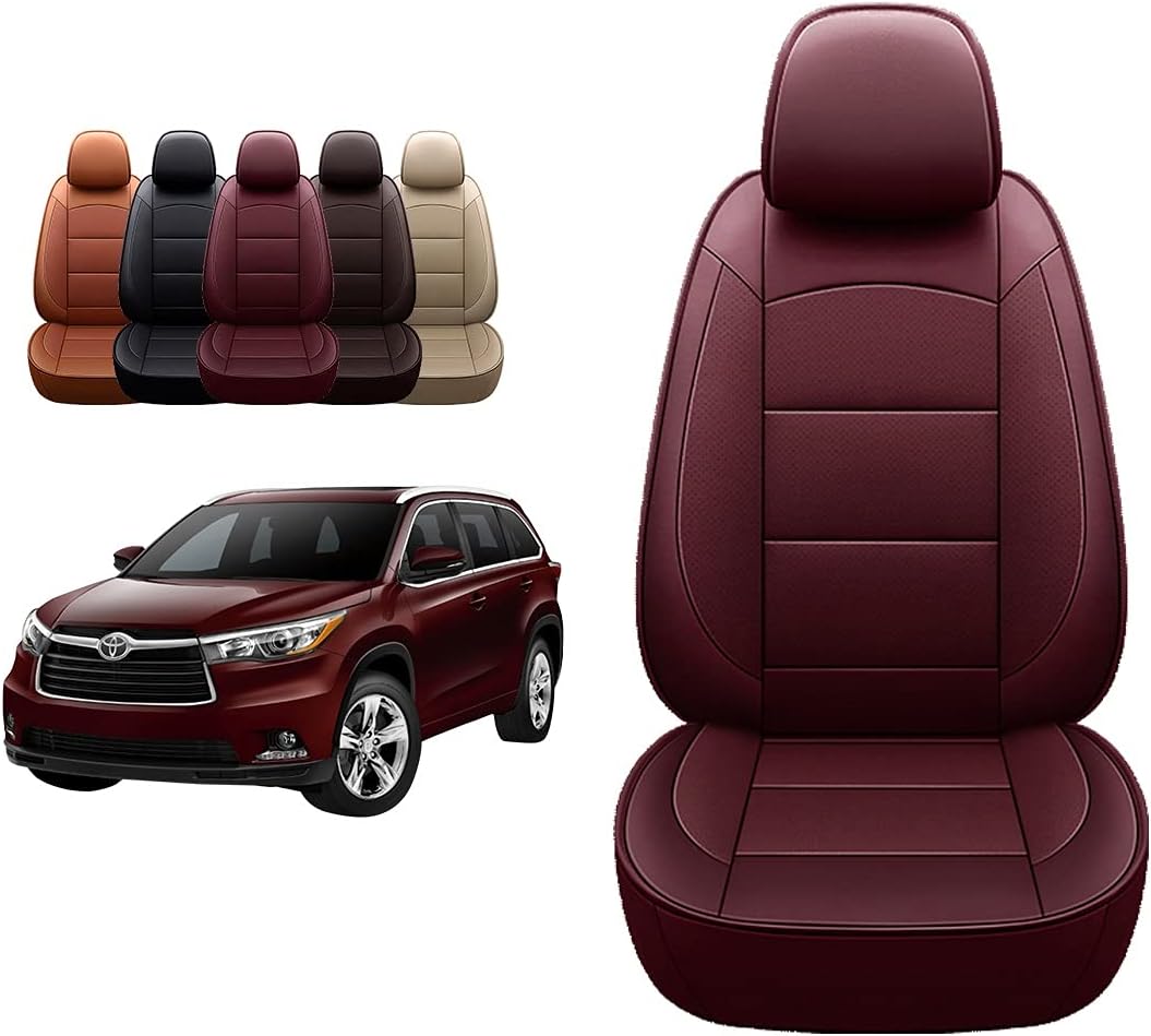 Black PU Leather Seat Cover for Highlander 40/60 Bench 2nd Row N719747
