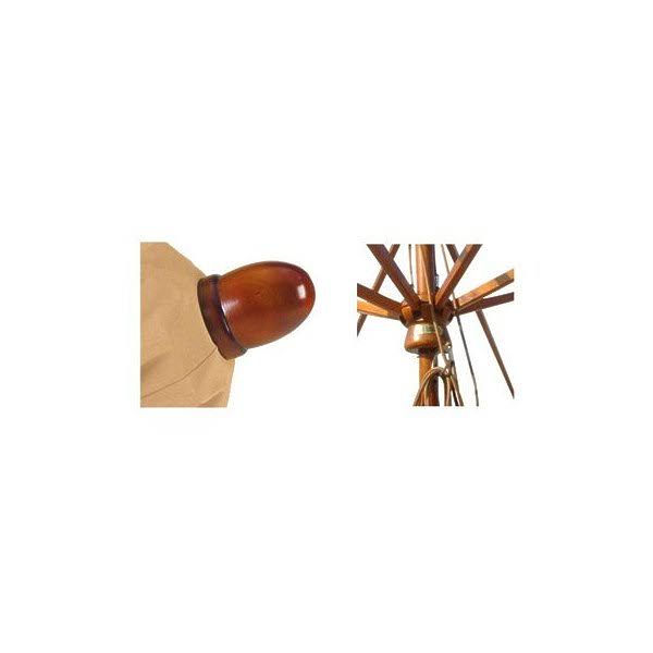 7.5 ft. Wood Market Umbrella W4760